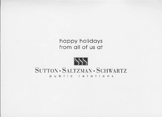 1993 Holiday Card Inside