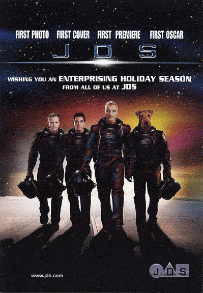 2001 Holiday Card Inside